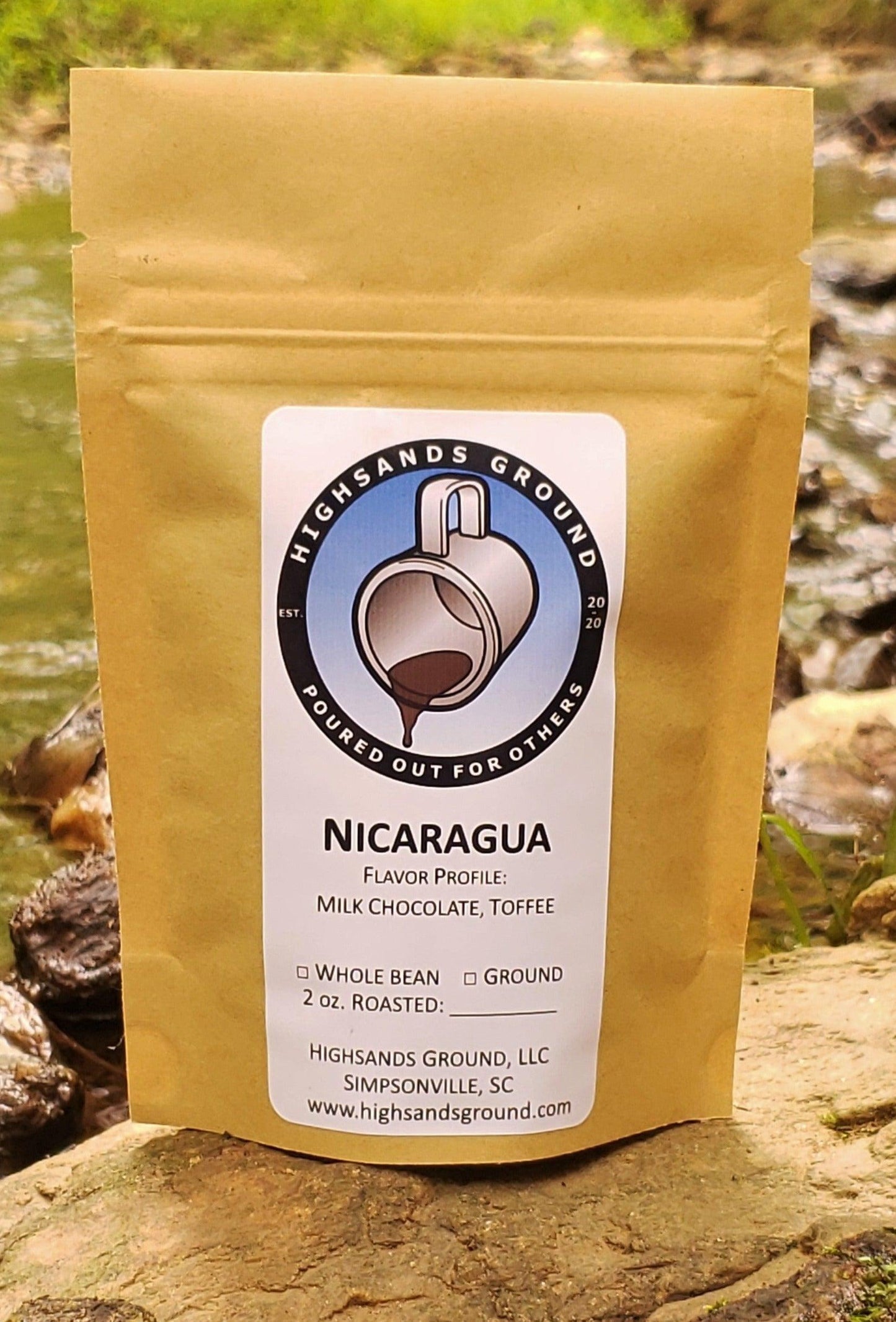 Nicaragua Coffee - Highsands Ground